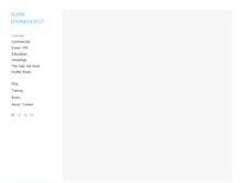 Tablet Screenshot of adambronkhorst.com